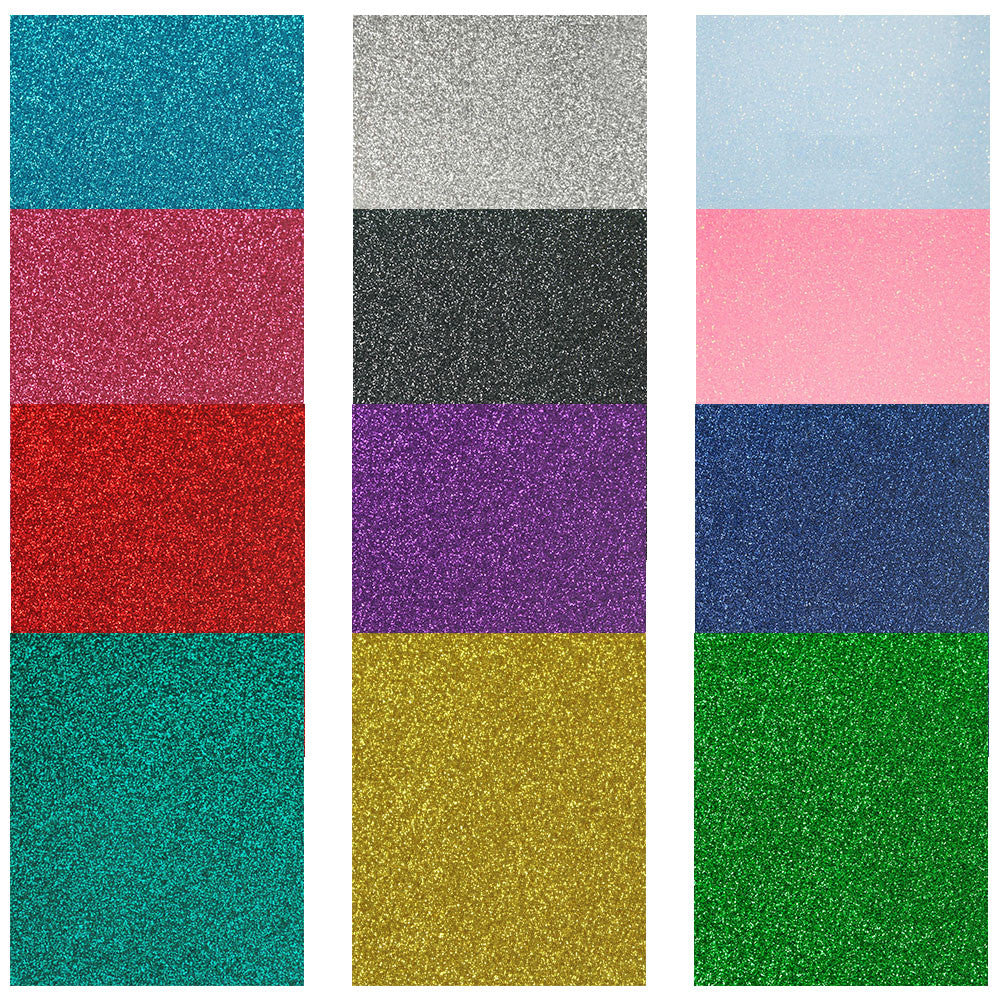 Siser Glitter HTV 12 Color Bundle