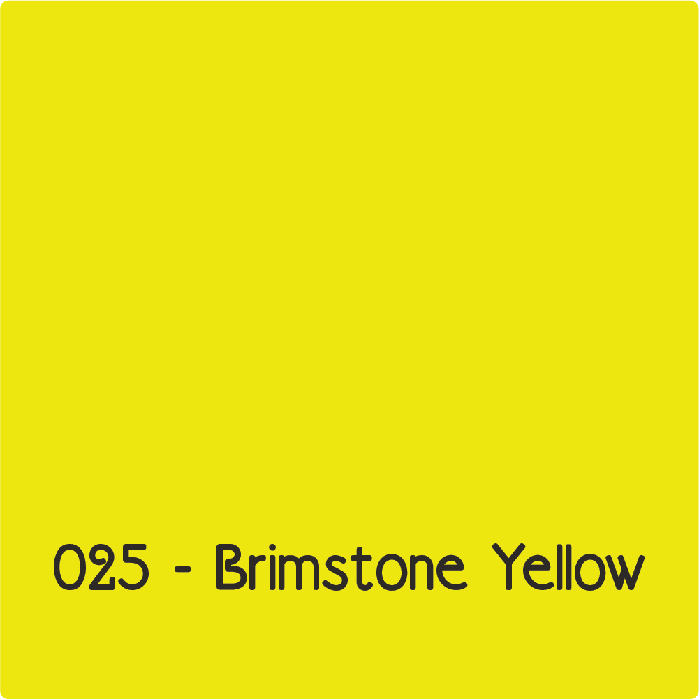 Oracal 651 - Brimstone Yellow