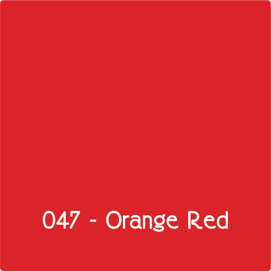 Oracal 651 - Orange Red