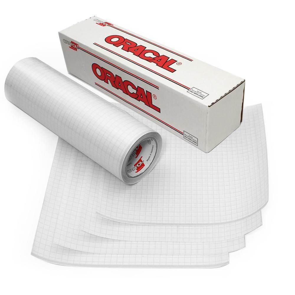 12 x 50' Roll of Clear Transfer Tape for Vinyl Made in America